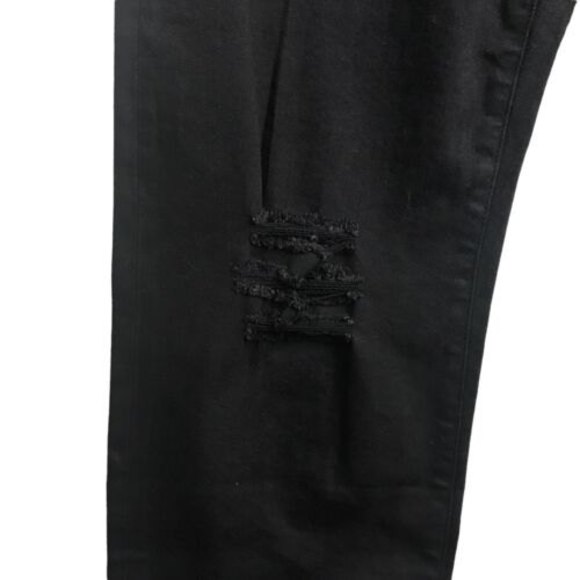 Celebrity Pink Jean Size 13 34x29 The Bestie Girlfriend Black Cropped Jeans NWT - Picture 11 of 12